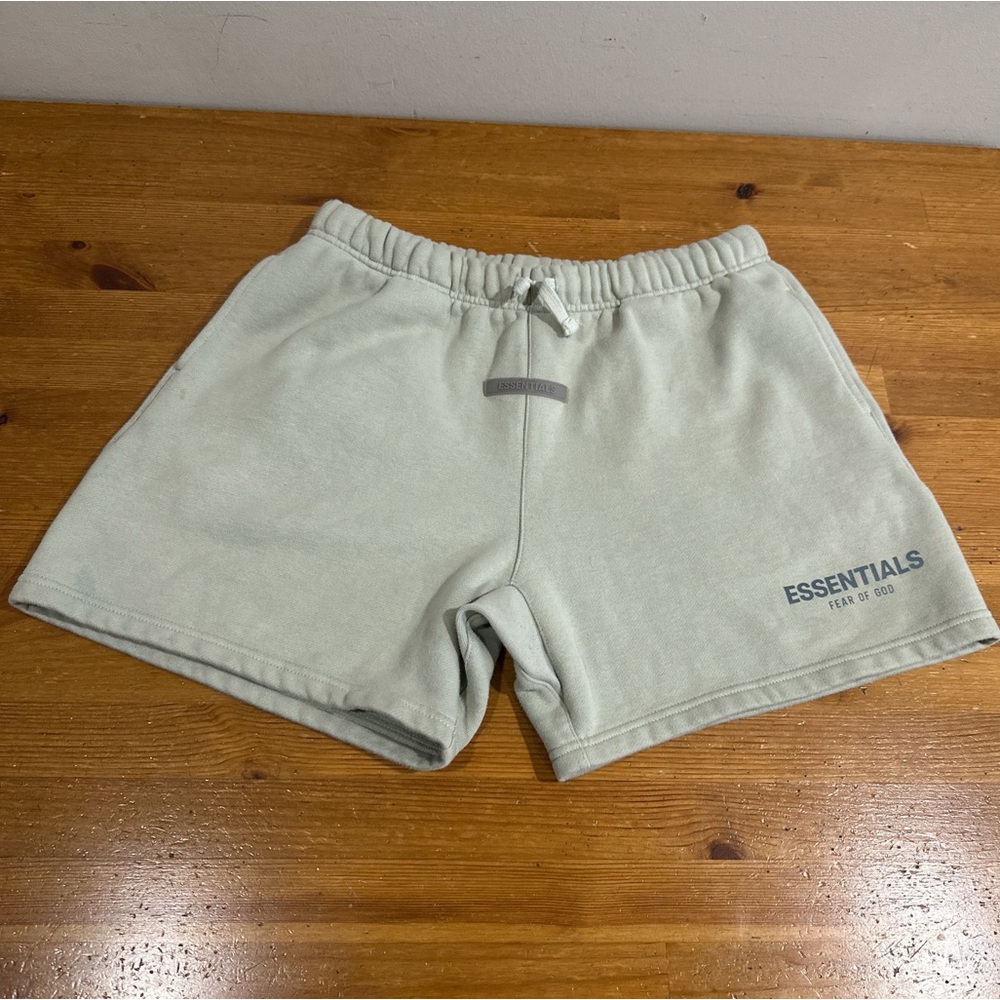 Fear of God Essentials Unisex  Light Gray Athletic Shorts